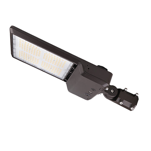 200W/240W/300W Selectable LED Street Light, CCT Selectable, Slip Fitter, & Shorting Cap