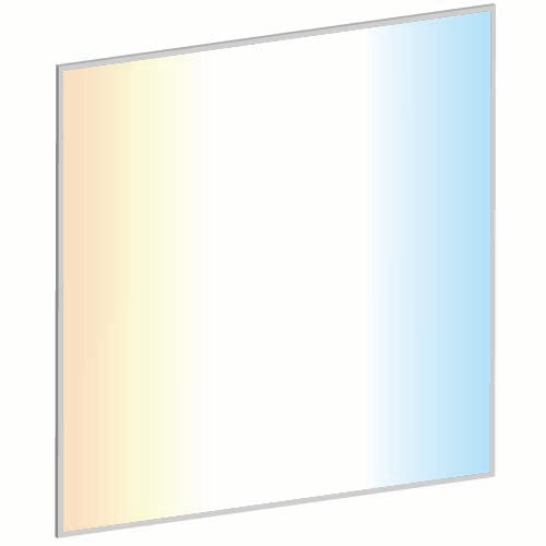 2x2 LED Flat Panel, Wattage Adjustable 20W/25W/30W/35W/40W, CCT Selectable 3K/35K/4K/5K/65K Dimmable