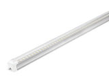 4FT LED Integrated Tube, LED Shop Light, 22W, 6500K, 2,640 Lumens, with Cables and Clips - Eco LED Mart